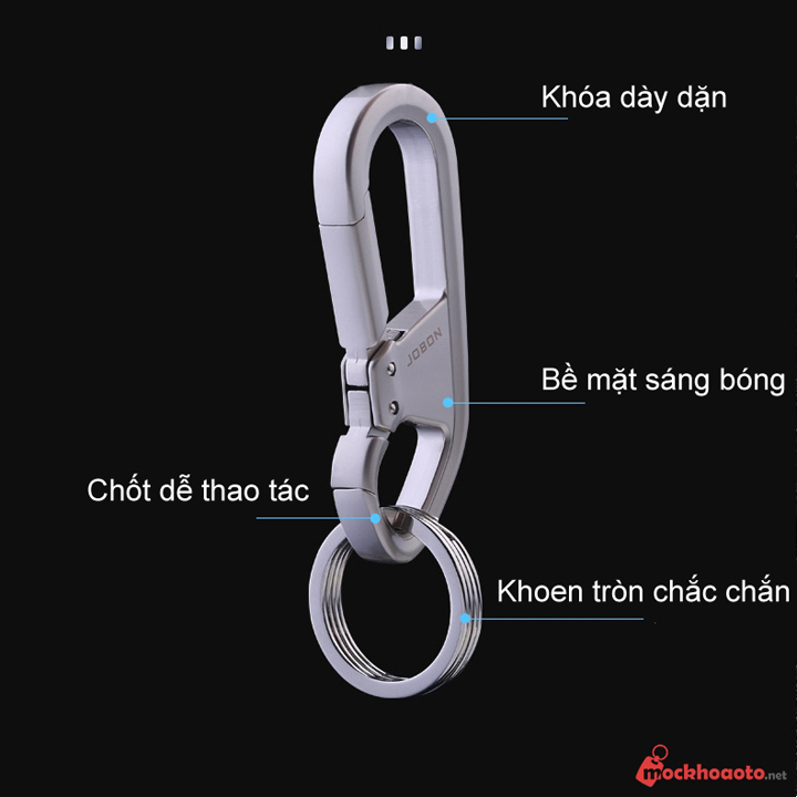 Móc khóa ô tô xe máy cao cấp Jobon Mk202