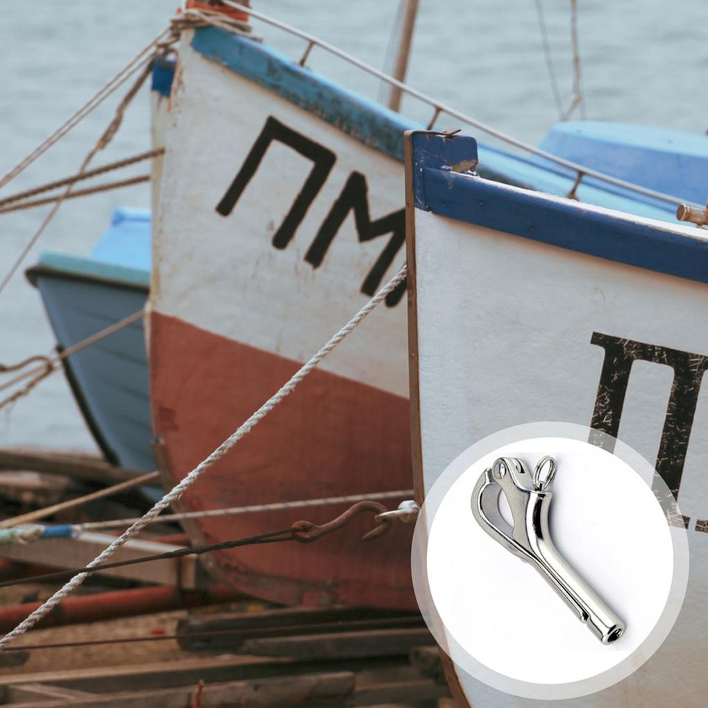 Boat Stainless Steel Hook Ship Quick Release Hooks Hand Rail Guardrail Lightweight Fixing Fastener 80-900lbs WorkingELEN