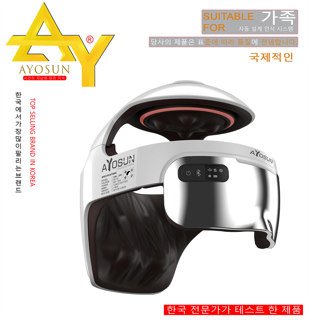 Máy Massage Đầu aYosun PN - J890 chính hãng Pin sạc