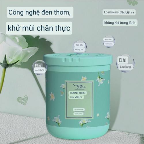 Hộp Sáp Thơm Hộp Thơm Phòng Khử Mùi Nhà Vệ Sinh Mùi Thơm Tự Nhiên Thelo