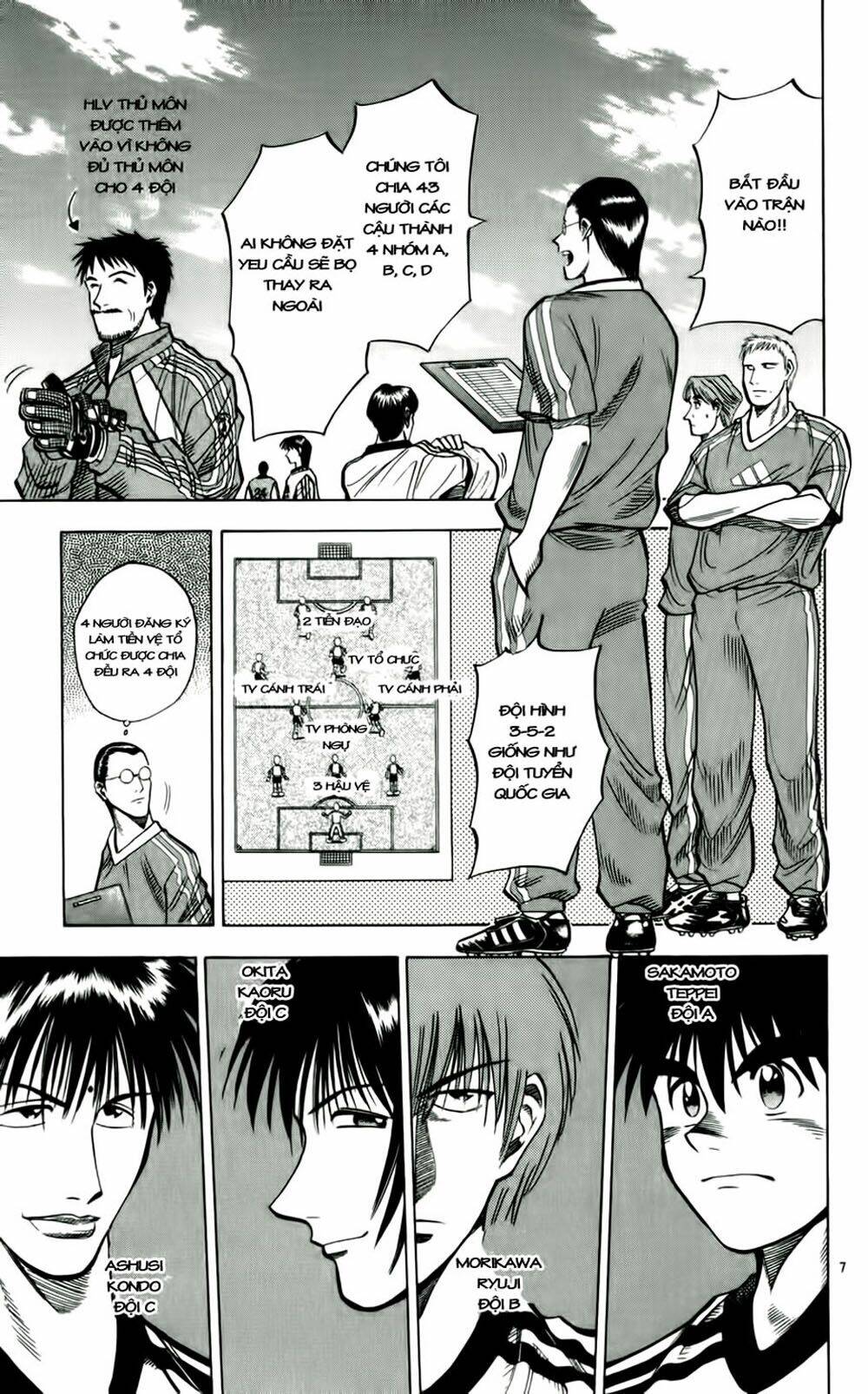 vũ điệu trên sân cỏ - fantasista chapter 36 12