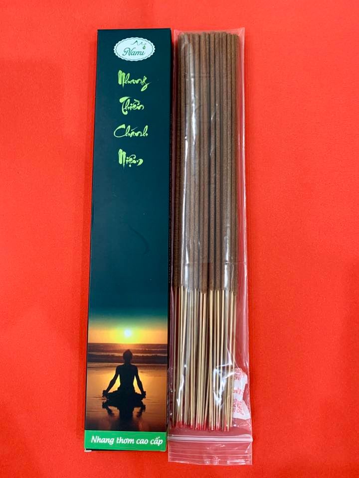 Nhang Thơm Lá Mùi Già Hộp 50 cây - 30cm