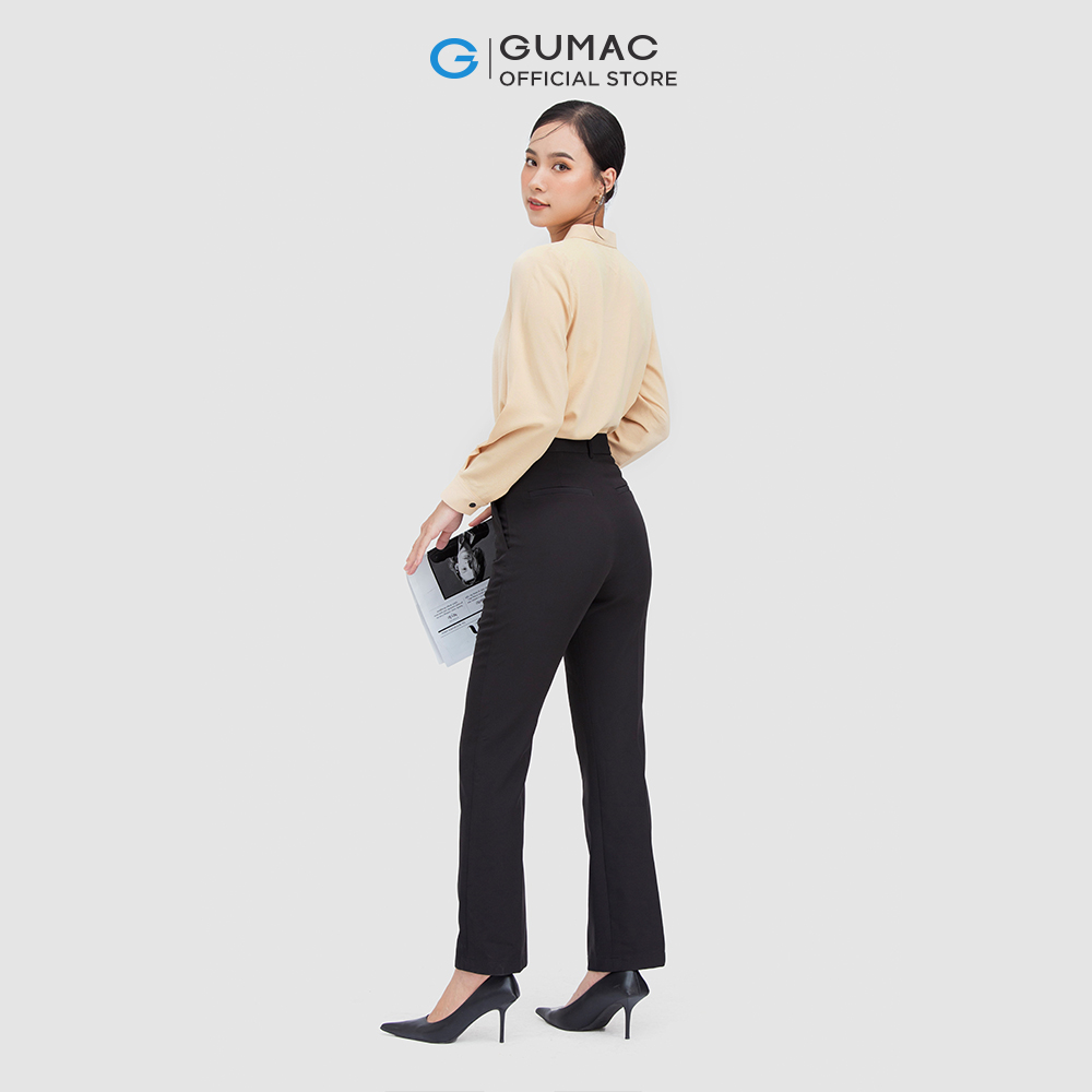 Quần tây nữ GUMAC QC05057 ống loe