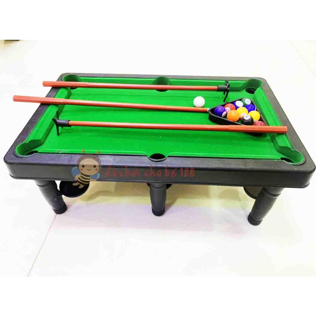 Bộ bàn bida mini Bàn billiards snooker mini đồ chơi giải trí dành cho bé