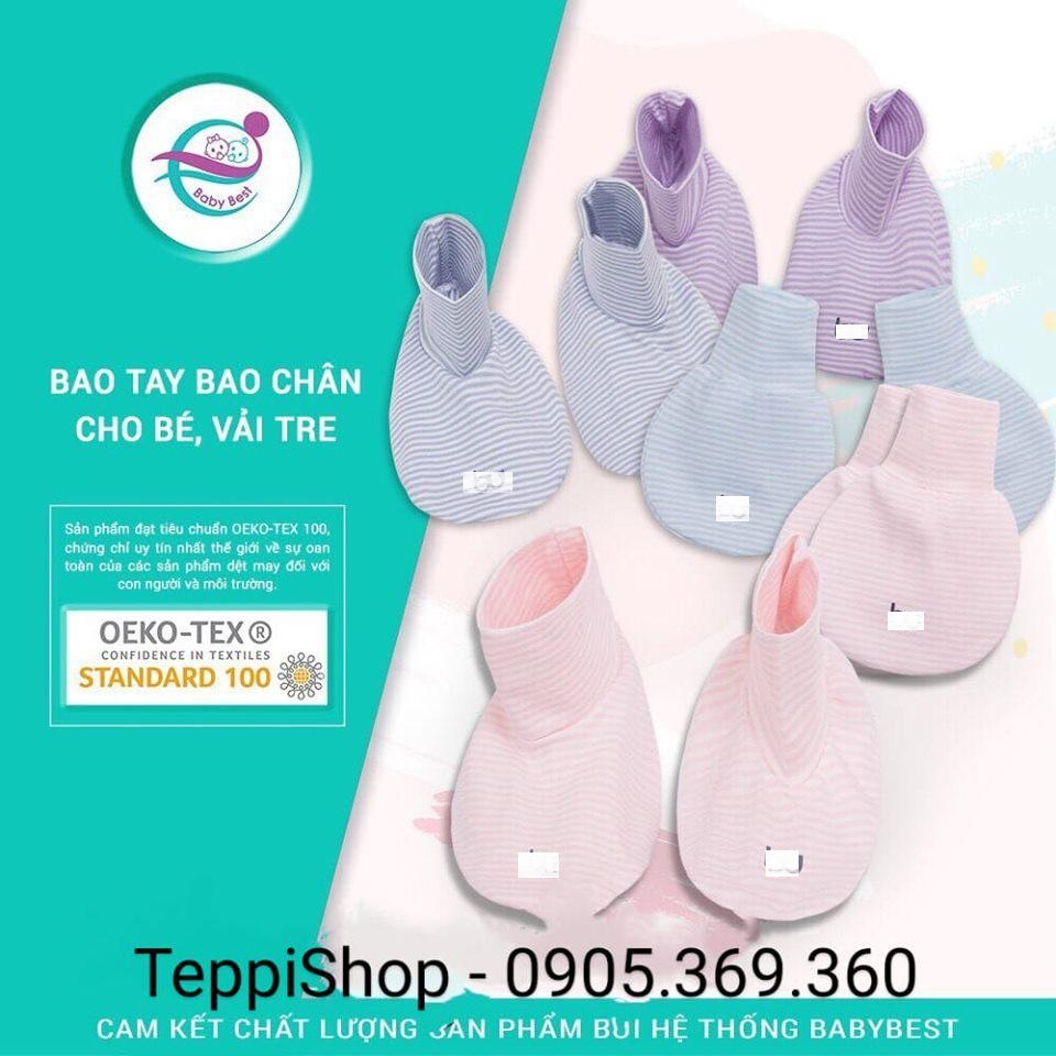 Set bao chân tay sơ sinh Bu