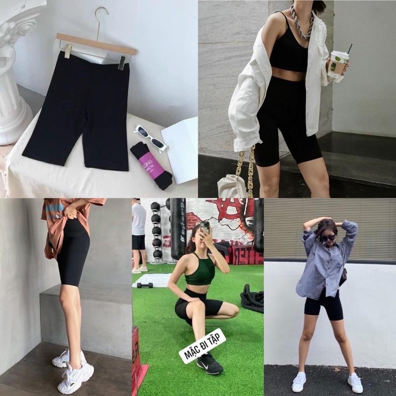 Sỉ 49k quần Biker Thái chất dày L1 Hàng sẵn