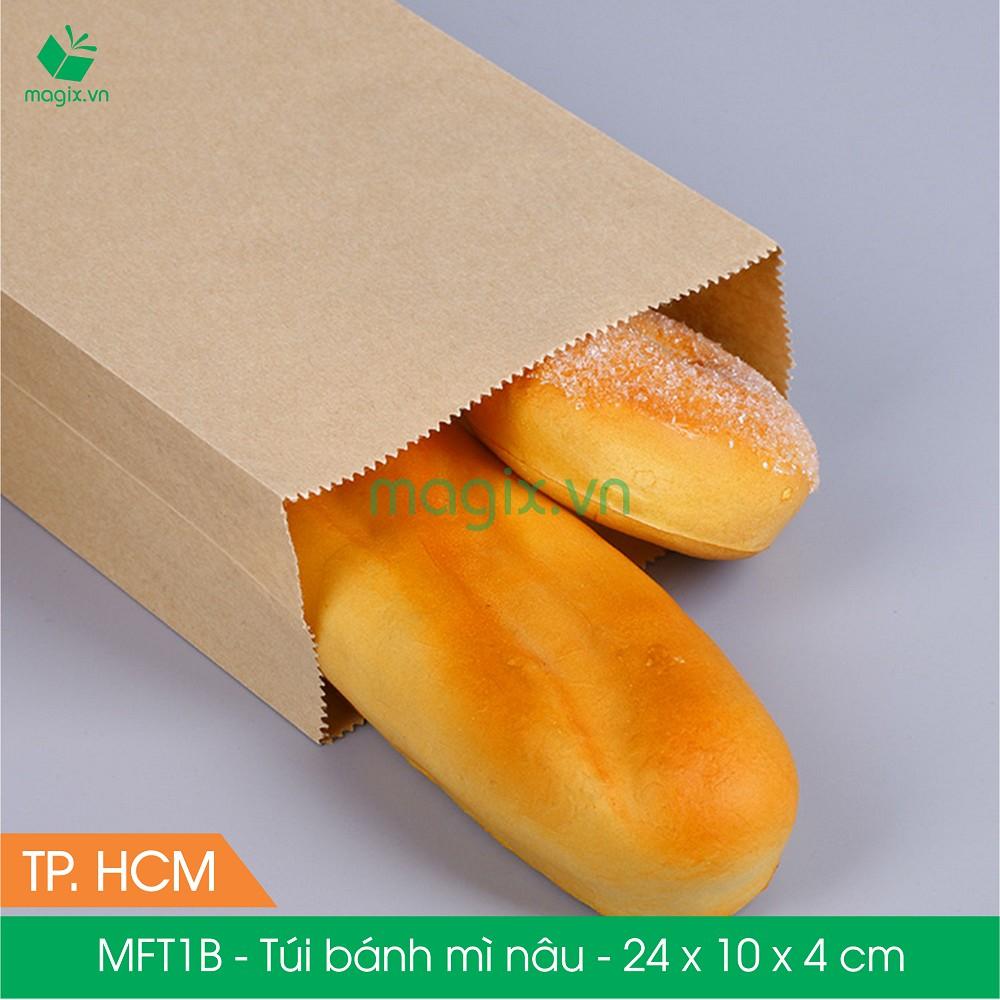 Combo 100 túi giấy bánh mì - Túi giấy đựng thực phẩm