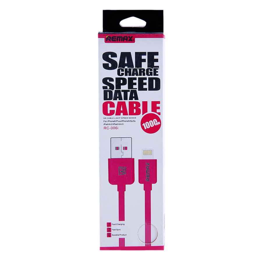 CÁP SẠC LIGHTNING REMAX RC-006I
