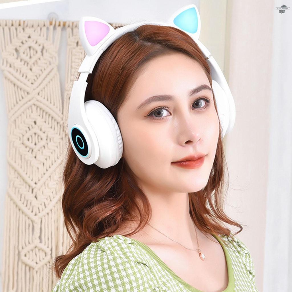 Tai Nghe Chụp Tai Không Dây Bt5.0 Có Mic Hỗ Trợ Thẻ Nhớ Tf Mp3 B39 Cho Pc Laptop Điện Thoại