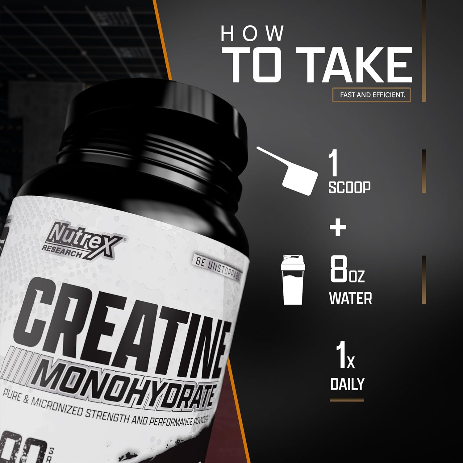 Nutrex Creatine Monohydrate Drive 1000 gram - Hỗ Trợ Tăng Sức Mạnh Cơ, Phục Hồi Phát Triển Cơ Bắp