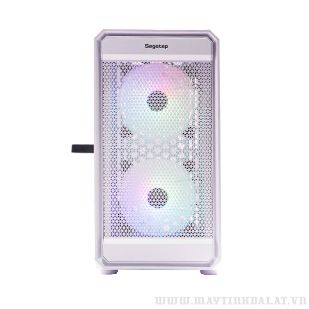 Vỏ máy tính Case Segotep Artist 2F RGB sẵn 2 Fan LED ARGB Gaming Kính cường lực - Hàng chính hãng NetWork Hub phân phối