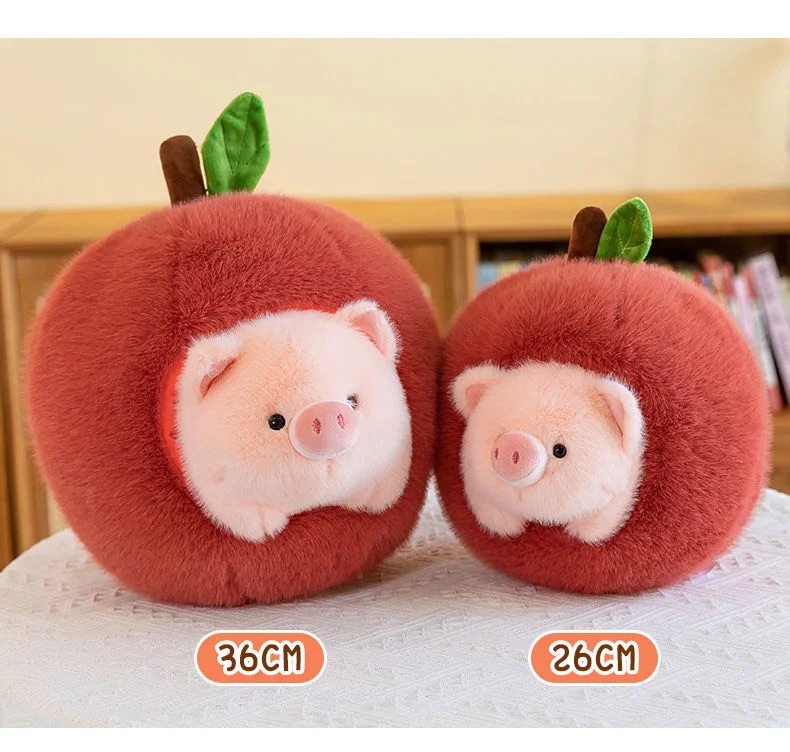 Thú nhồi bông heo trong quả cute - Size 20 đến 35cm - Quà tặng gấu bông xinh xắn êm mịn