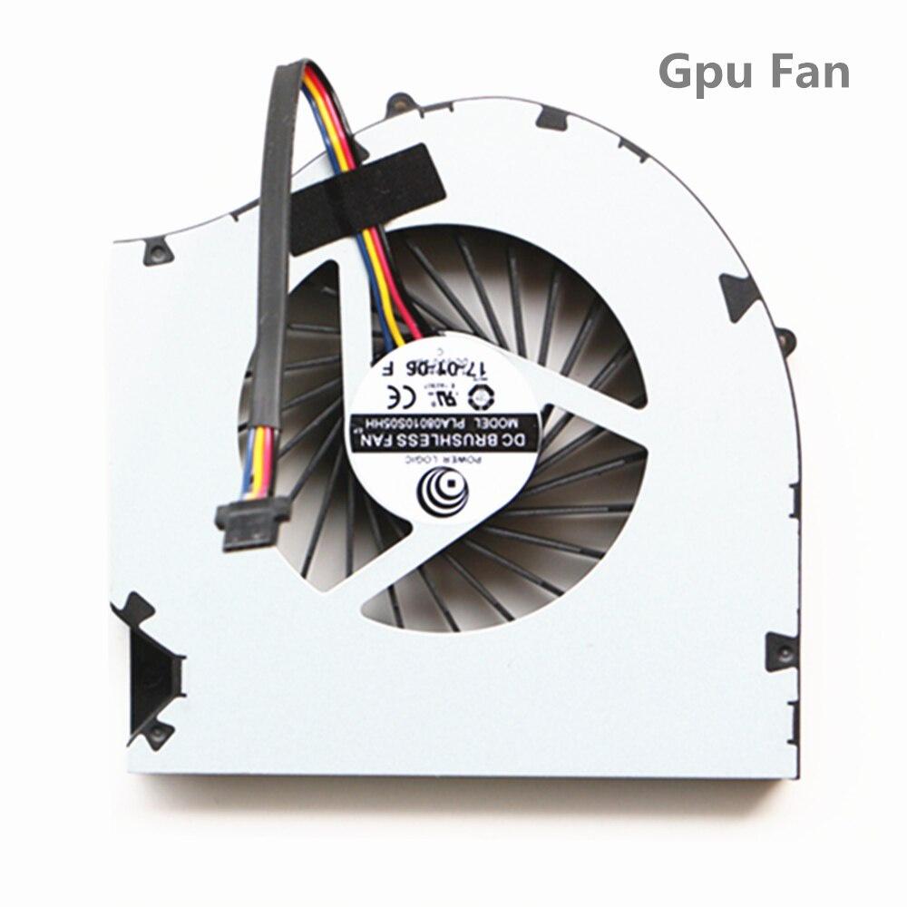 Gaming Laptop Fan For EVGA SC17 Gaming Laptop CPU Cooling Fan GTX1070 GTX1080 Version