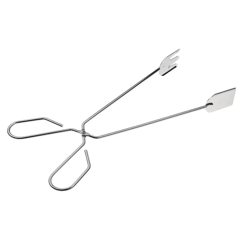 Barbecue Clip Stainless Steel BBQ Food Cooking Clamps Cookware Supplies 30 x 9.5 cm