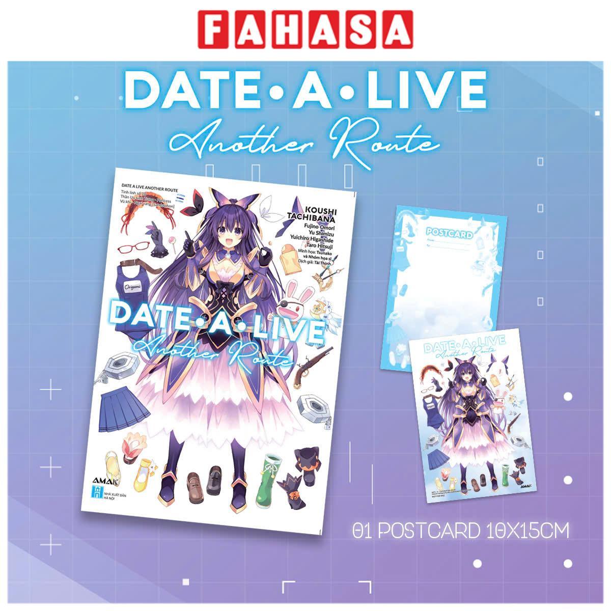 Sách - Date A Live - Another Route - Tặng Kèm Postcard Hai Mặt