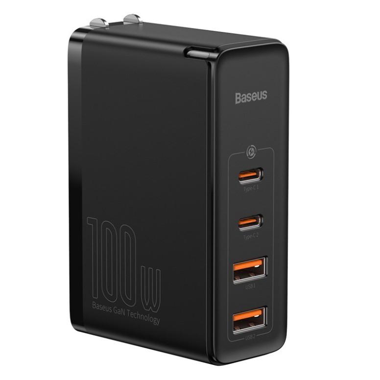 Bộ sạc nhanh Baseus GaN2 Pro Quick Charger 4 Ports 100W - Hàng Chính Hãng