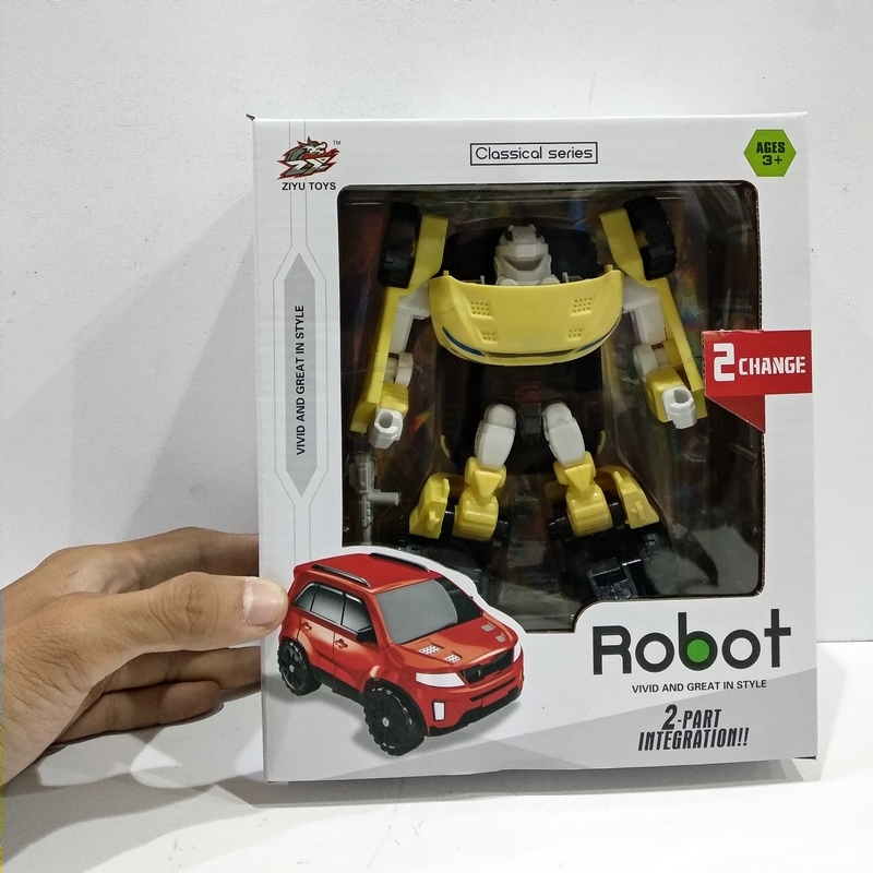 Đồ Chơi Robot Biến Hình Xe Chuyên Dụng-L015-35A-Boy Toys - Màu Vàng