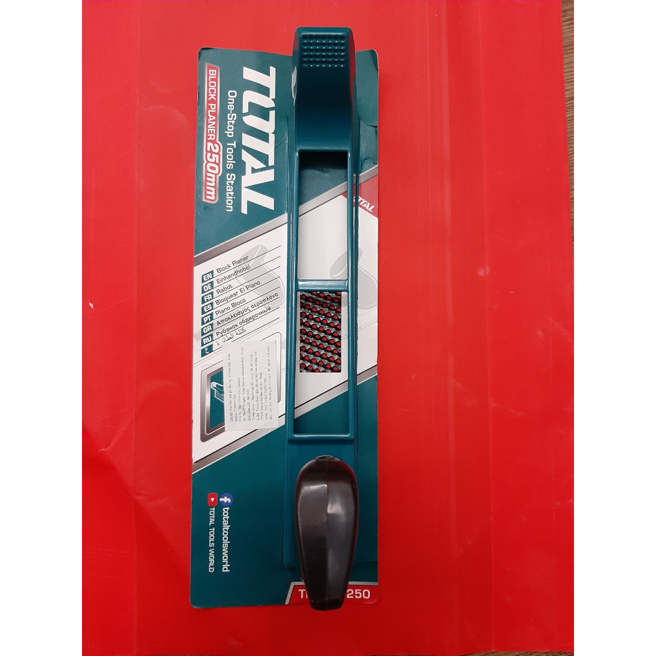 Dao bào dũa gỗ cầm tay TOTAL THBP01250