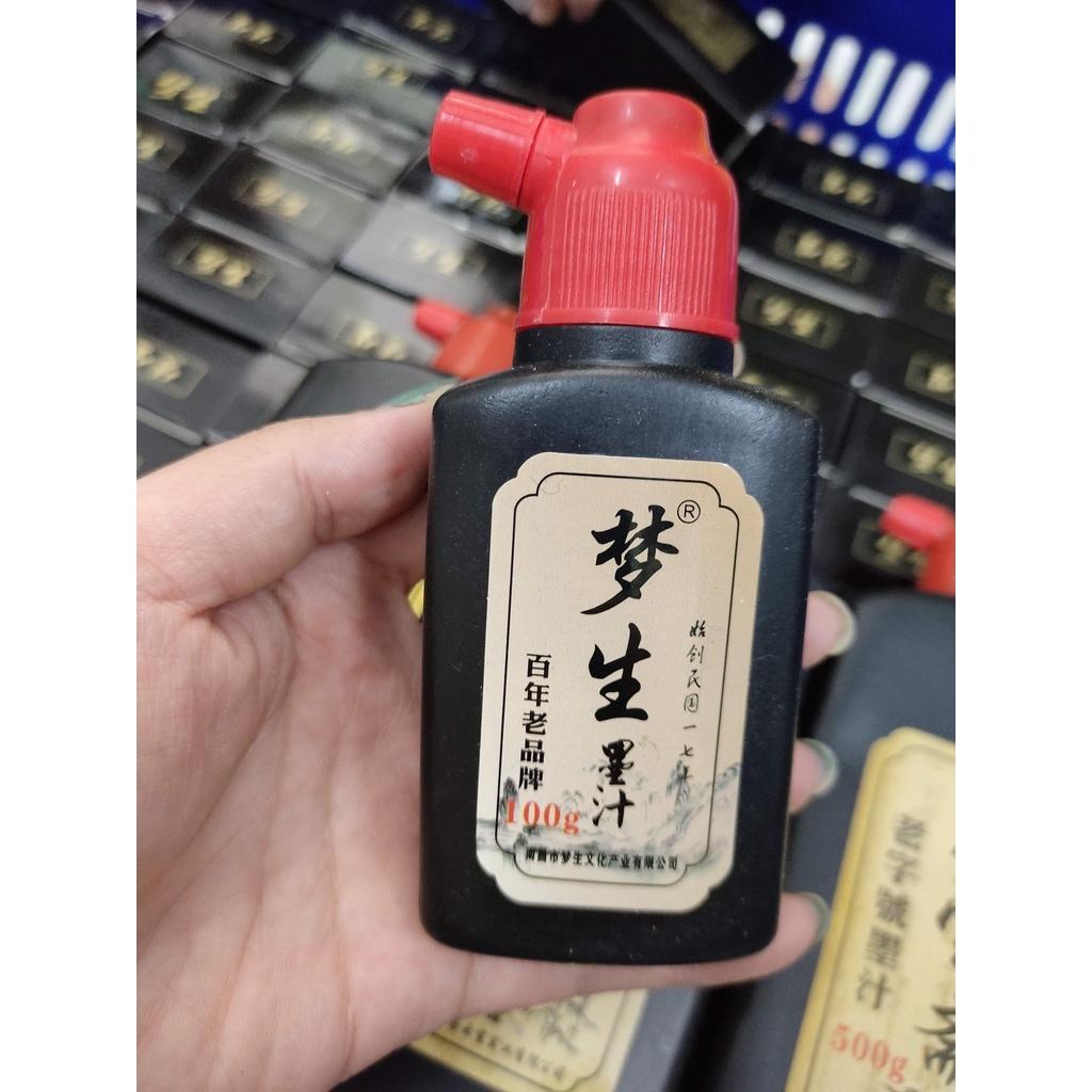 Mực tàu đen viết vẽ thư pháp 100ml