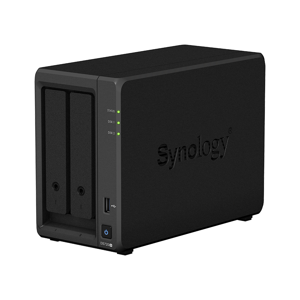 Thiết bị lưu trữ Synology DiskStation DS720+ Hàng Chính Hãng