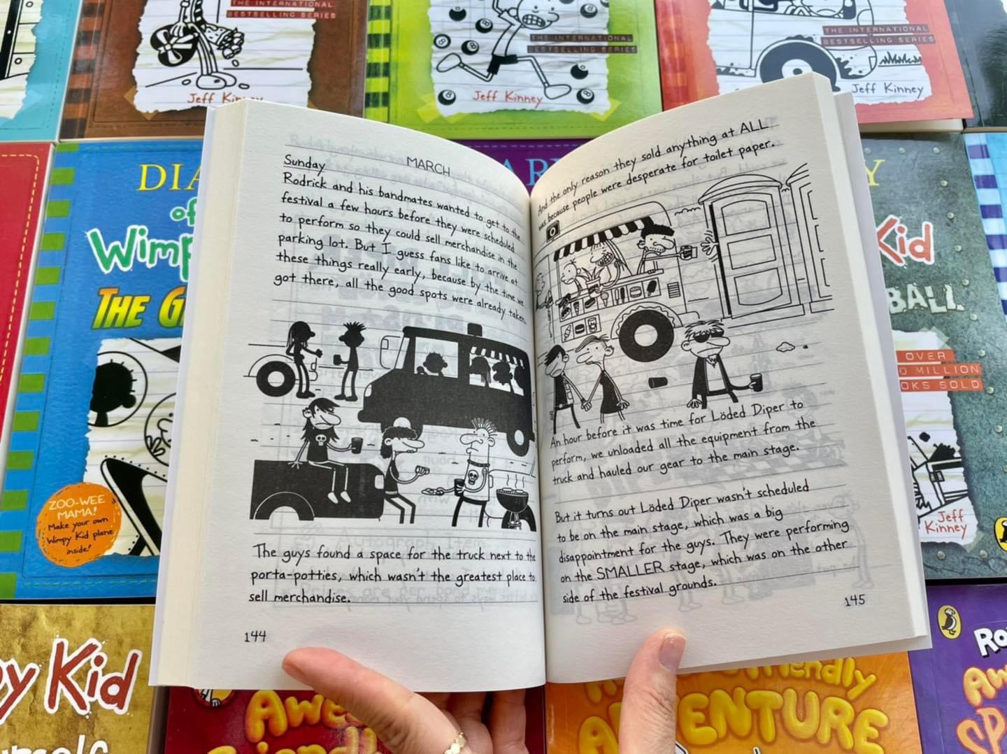 Diary of a wimpy kid nhập 21c box set