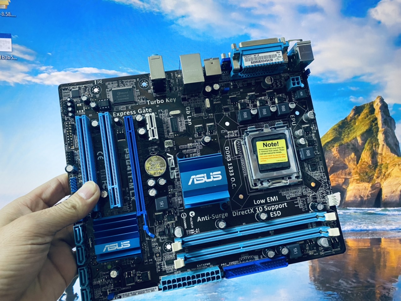 Bo Mạch Chủ Asus P5G41T/M LX/ DDr3- HÀNG CHÍNH HÃNG