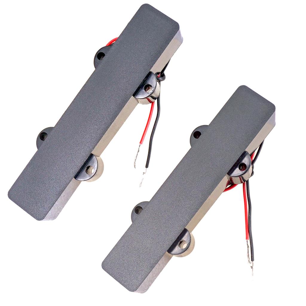 2pcs 4 String Jazz Bass Humbucker Closed Pickup for Electric Bass Guitar