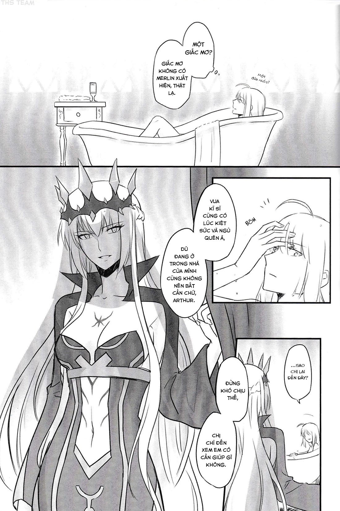 fate night - artoria x morgan chapter 0.5 5