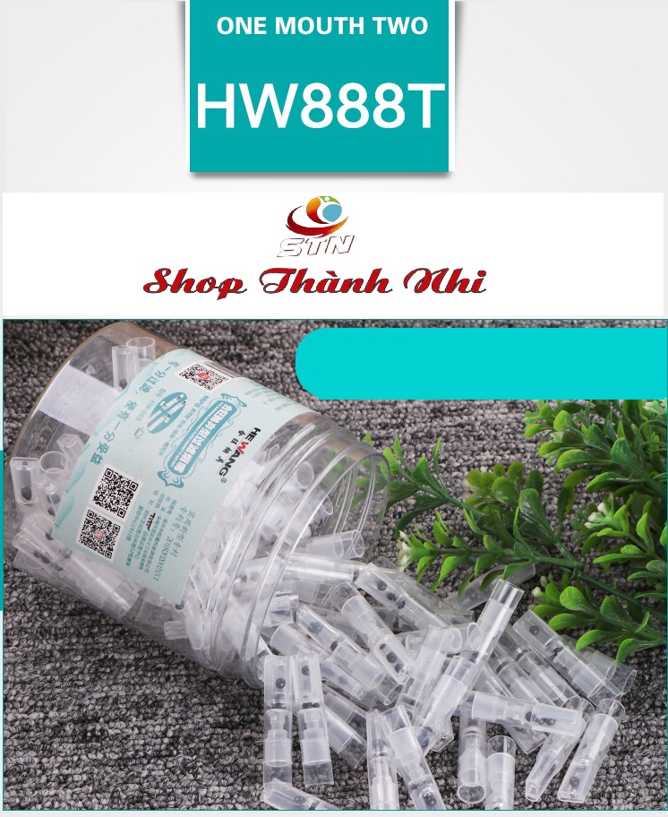 Hộp 100 đầu tẩu thuốc cao cấp tinh thể nano khoáng hoạt tính, HW888- Shop Thành Nhi