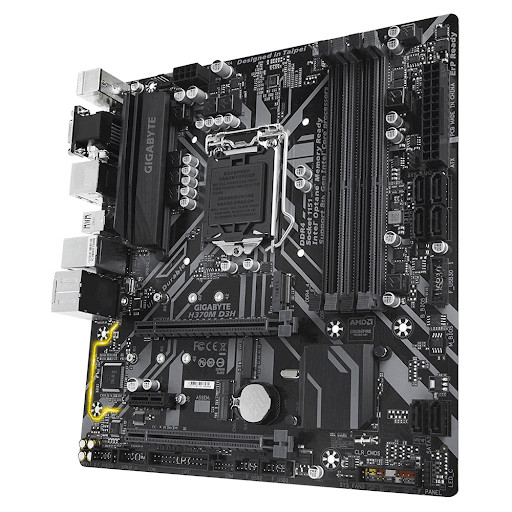 Bo Mạch Mainboard GIGABYTE H370M-D3H - Hàng chính hãng