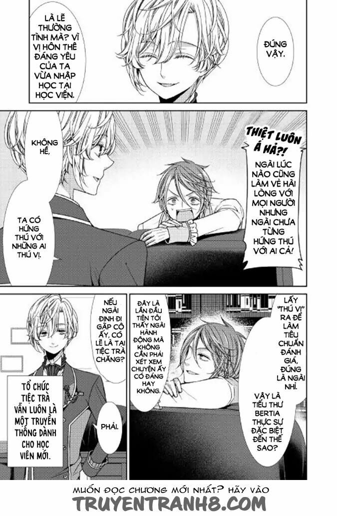 nhật ký theo dõi vị hôn thê tự nhận mình là nữ phụ phản diện 1 chapter 6 8