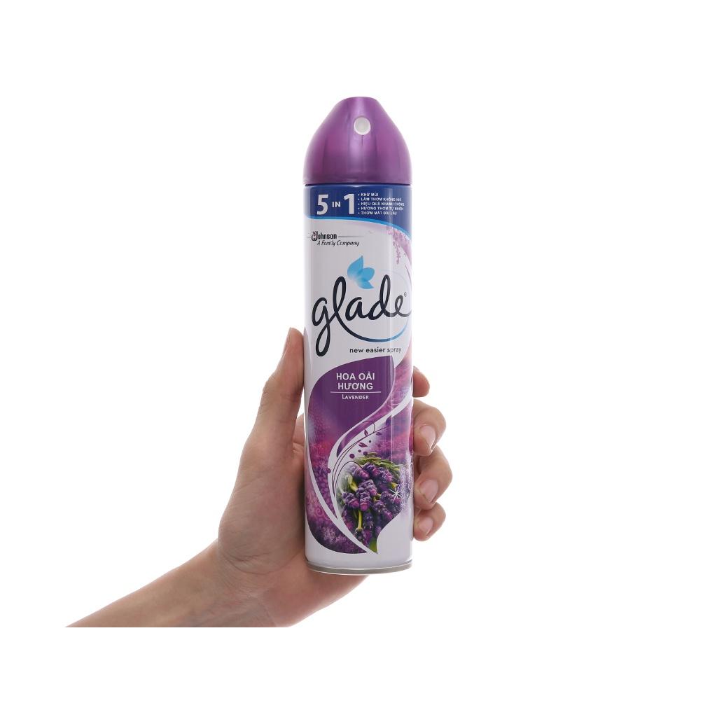 Combo 2 Bình Xịt Thơm Phòng Glade Nature Hương Lavender 280gx2