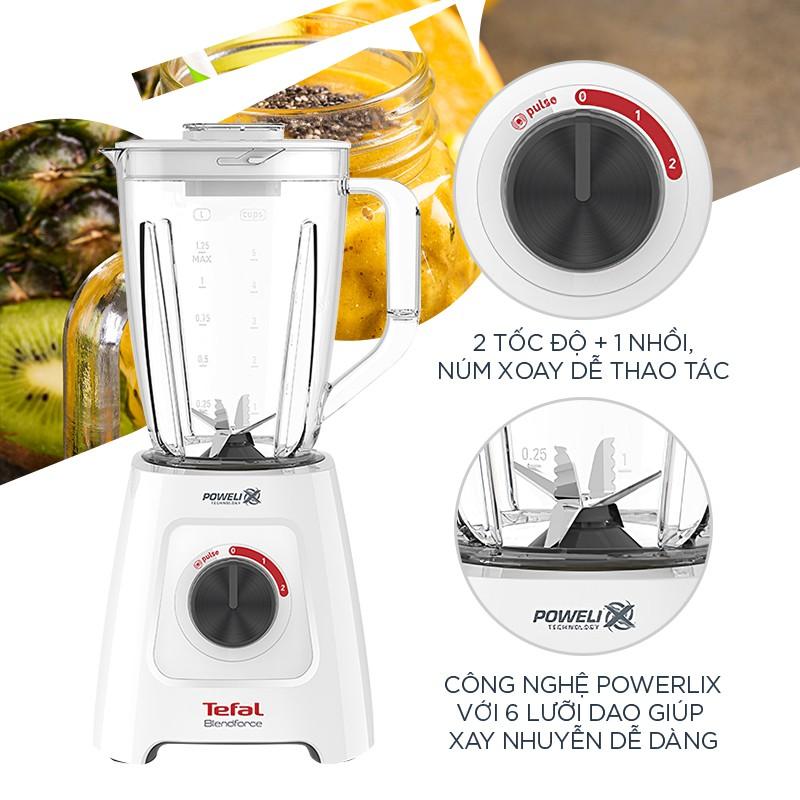 Máy xay sinh tố ép trái cây đa năng Tefal - BL42Q166 - Hàng chính hãng