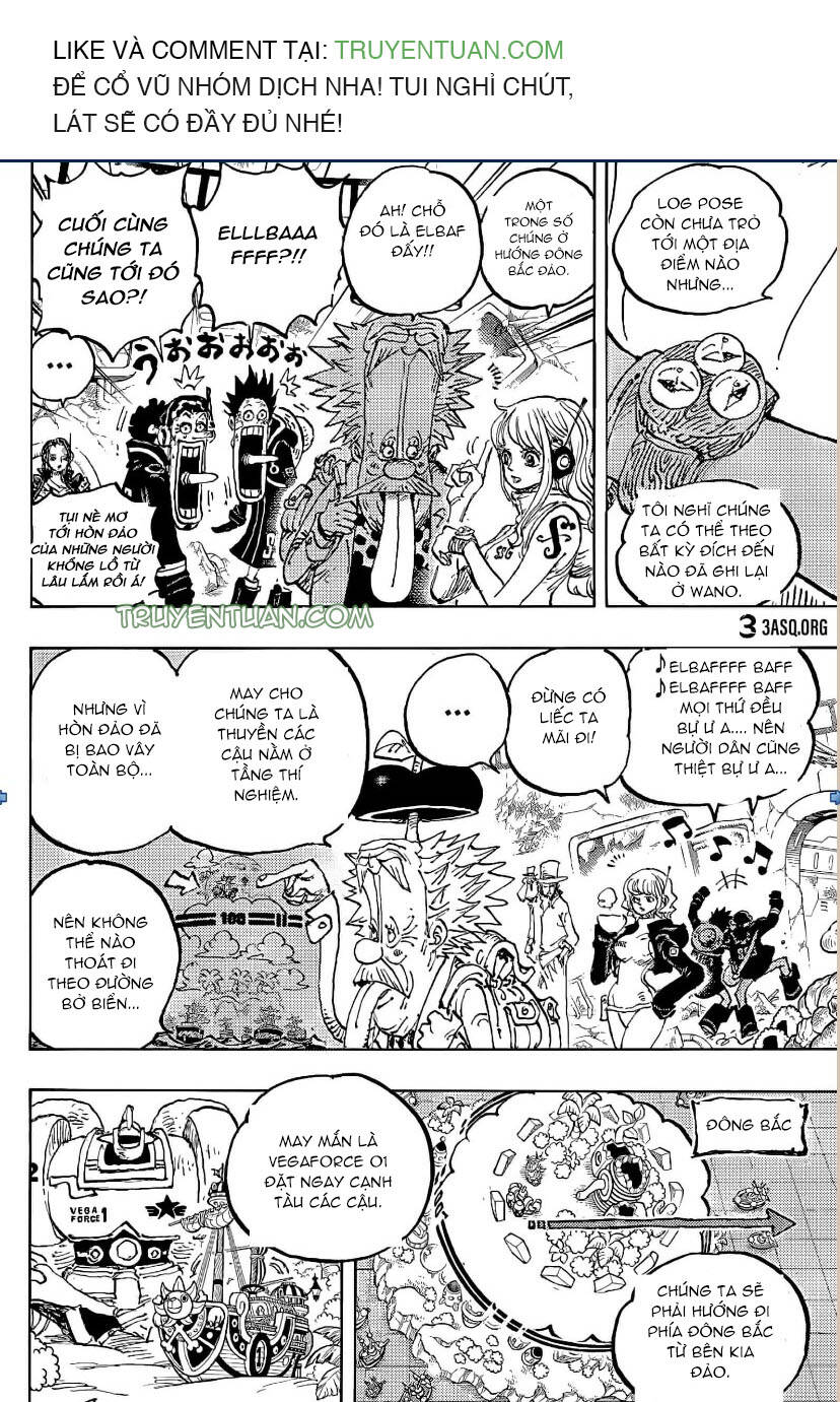 đảo hải tặc - one piece chapter 1090 7