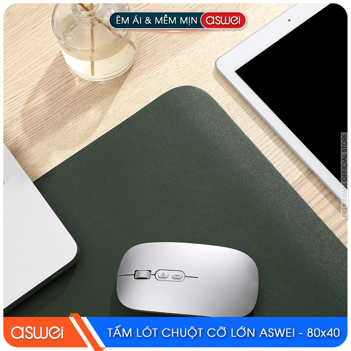 Lót Chuột Gaming ASWEI - Hàng Chính Hãng