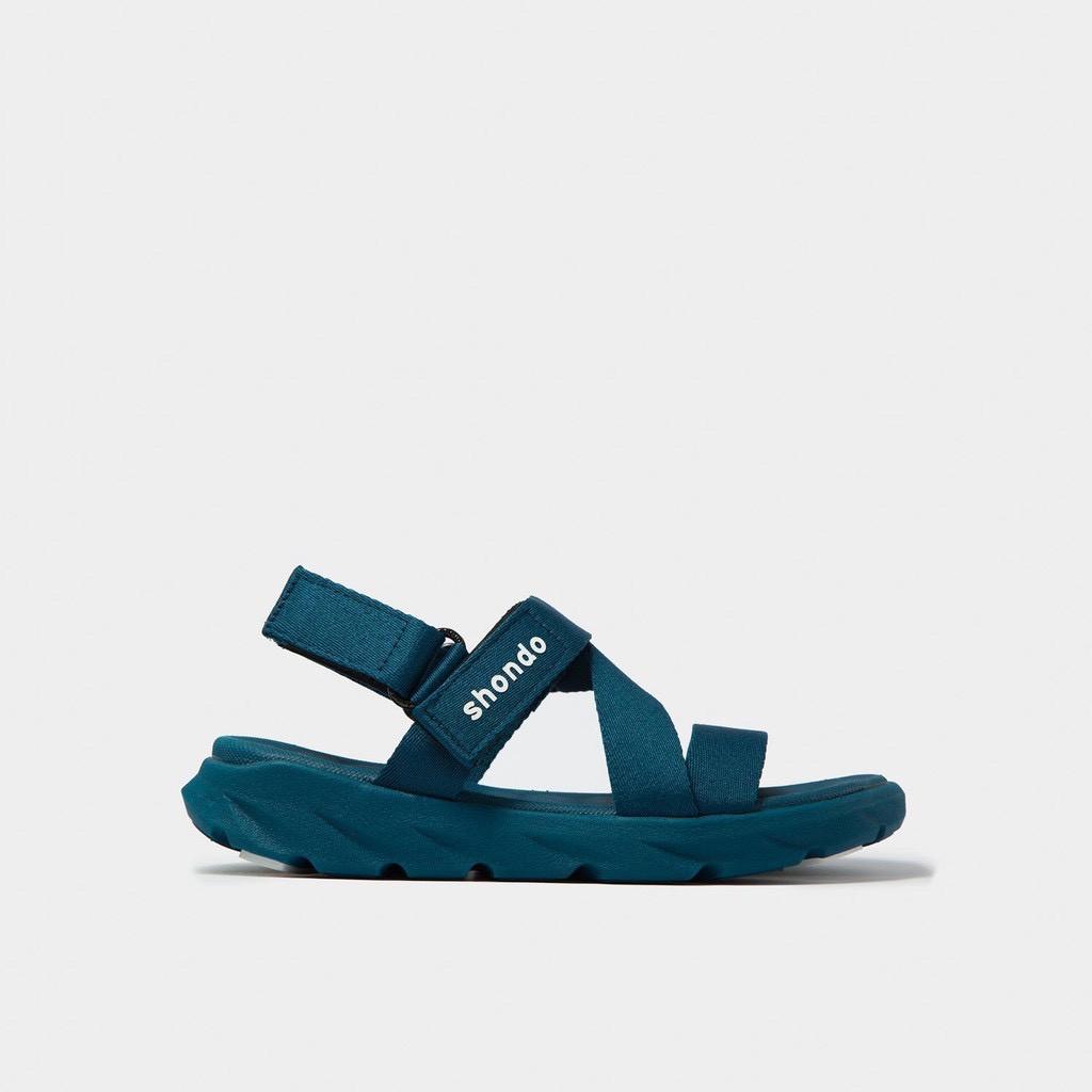 Giày Sandals Màu Xanh SHONDO|Shat F6 Sport - F6S303