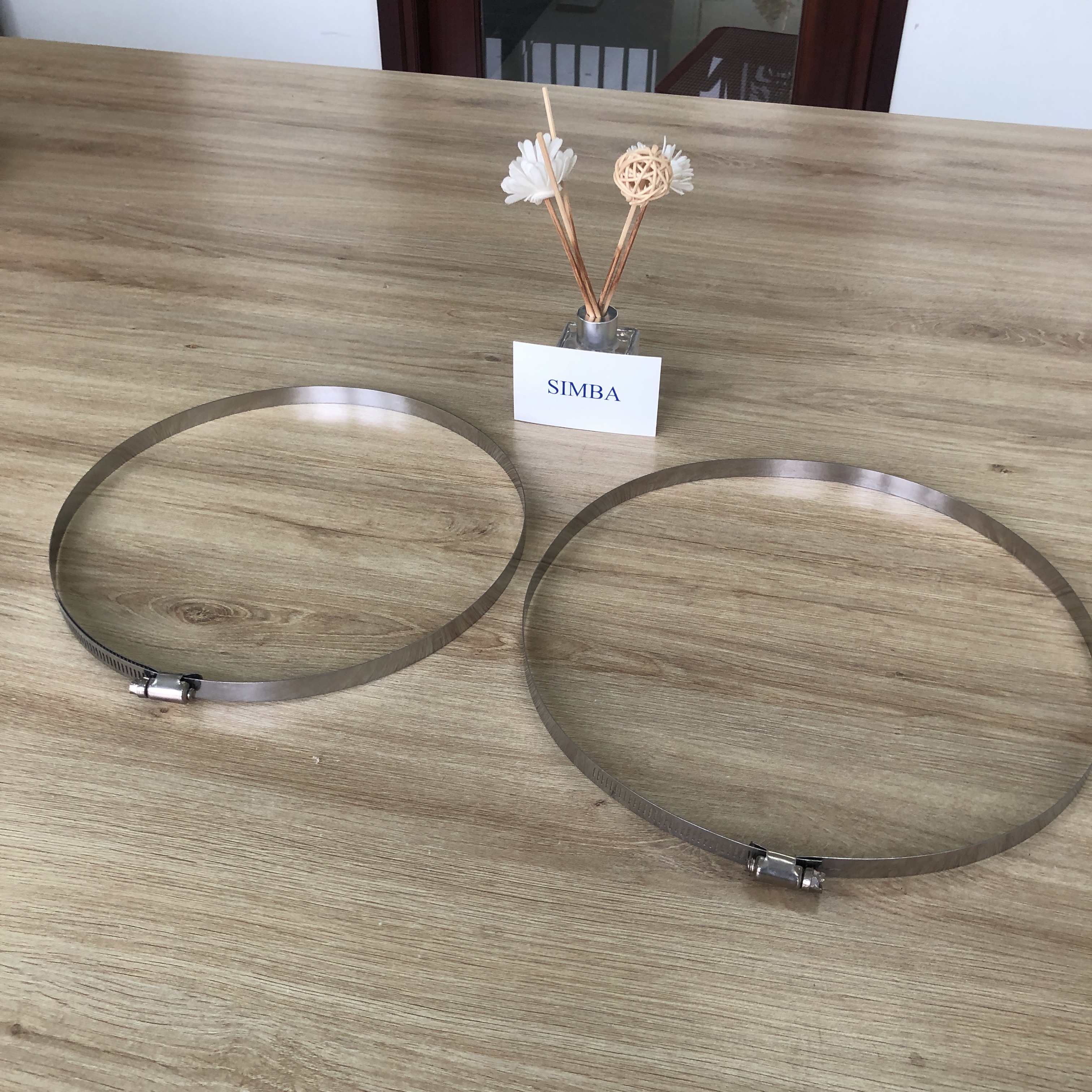 Móc treo đai inox  ren 8cm