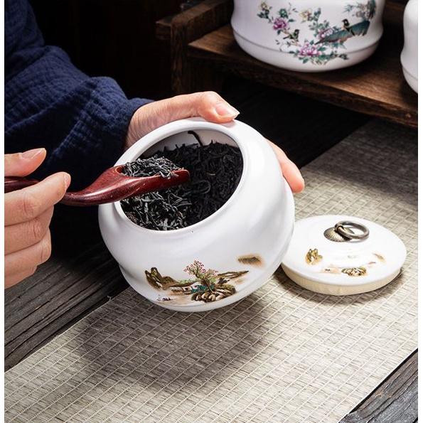 5 Mẫu Hũ Trà Sứ Siêu Kín Đảm Bảo Cho Việc Bảo Quản Trà Tốt Nhất