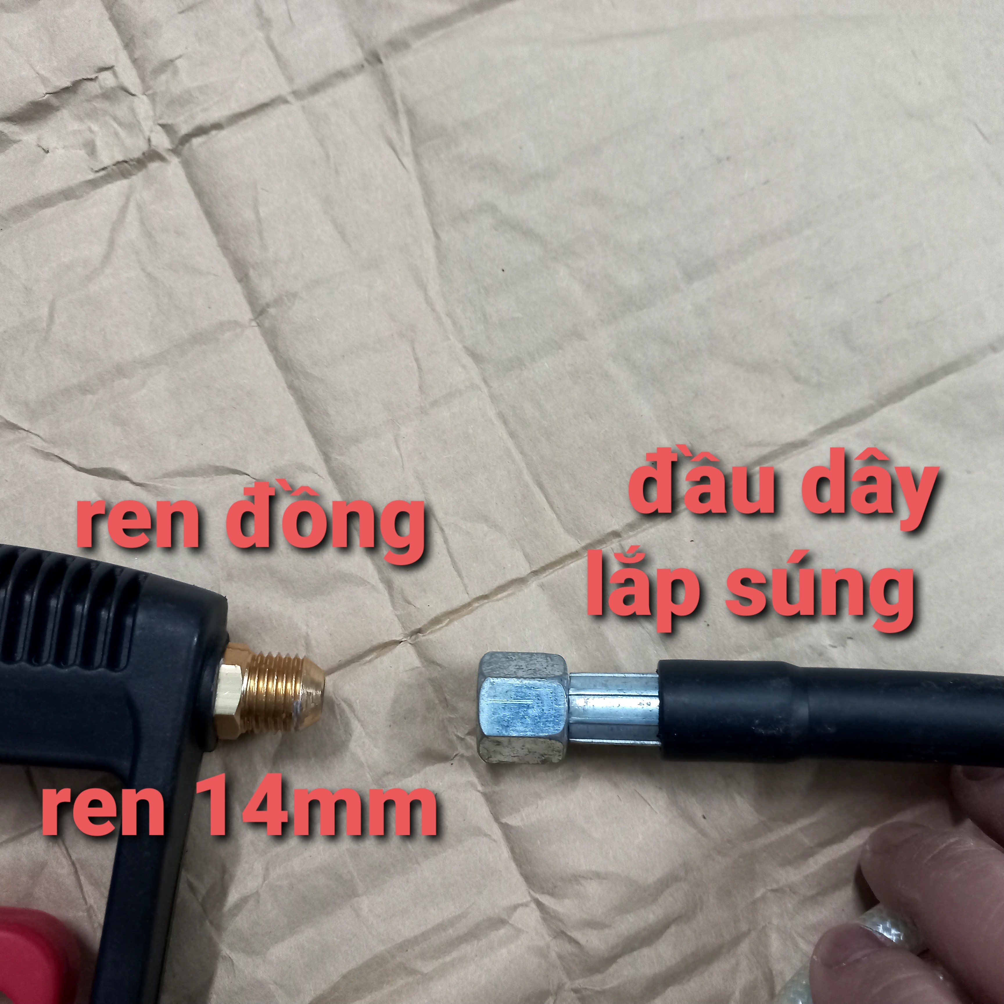 Súngg rửa xe cho máy cao áp