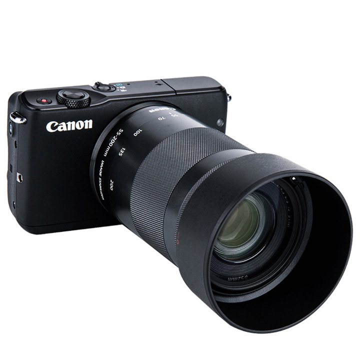 Loa che nắng hood ET-54B Canon M10 ống kính EF-M 55-200mm STM