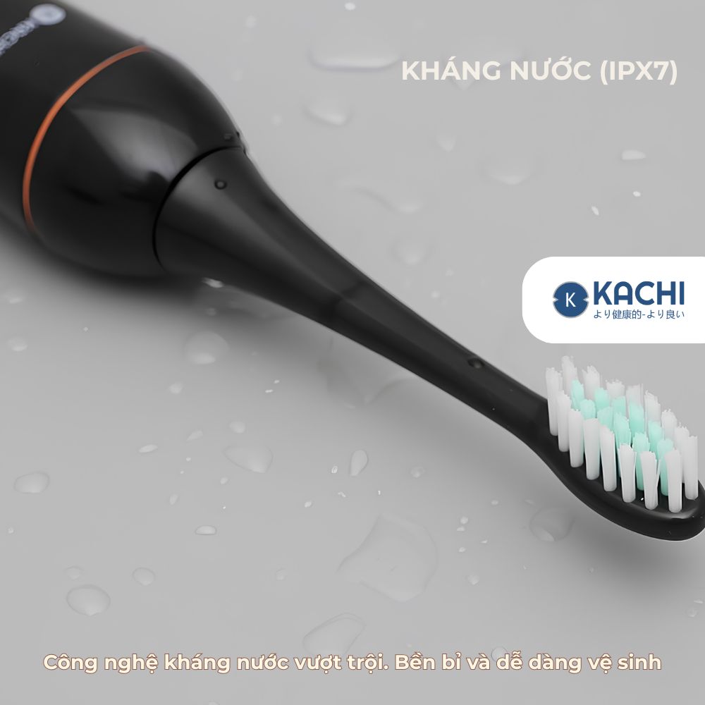 Bàn chải điện Kachi MK455 rung sóng âm dòng cao cấp - hàng chính hãng