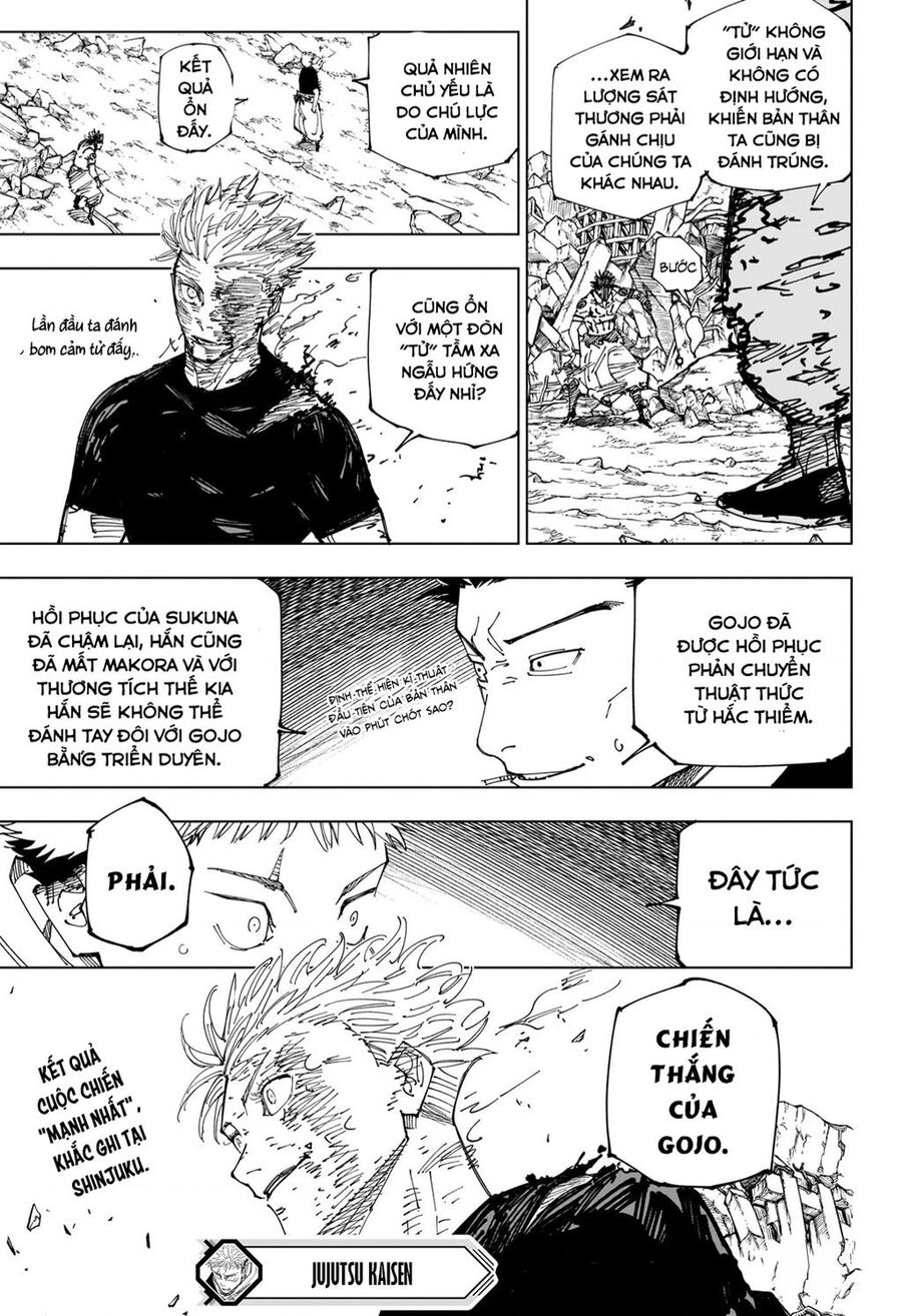 jujutsu kaisen - chú thuật hồi chiến chapter 235 19