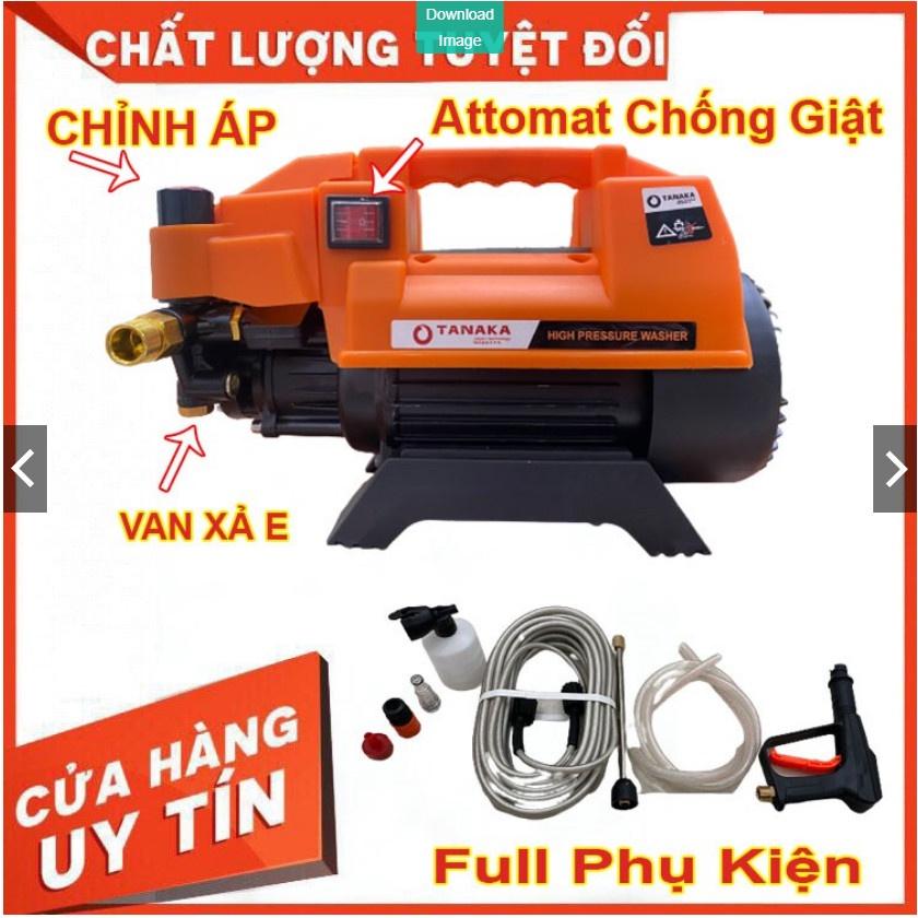 Máy Rửa Xe Tanaka 2500W | Có Chỉnh Áp |