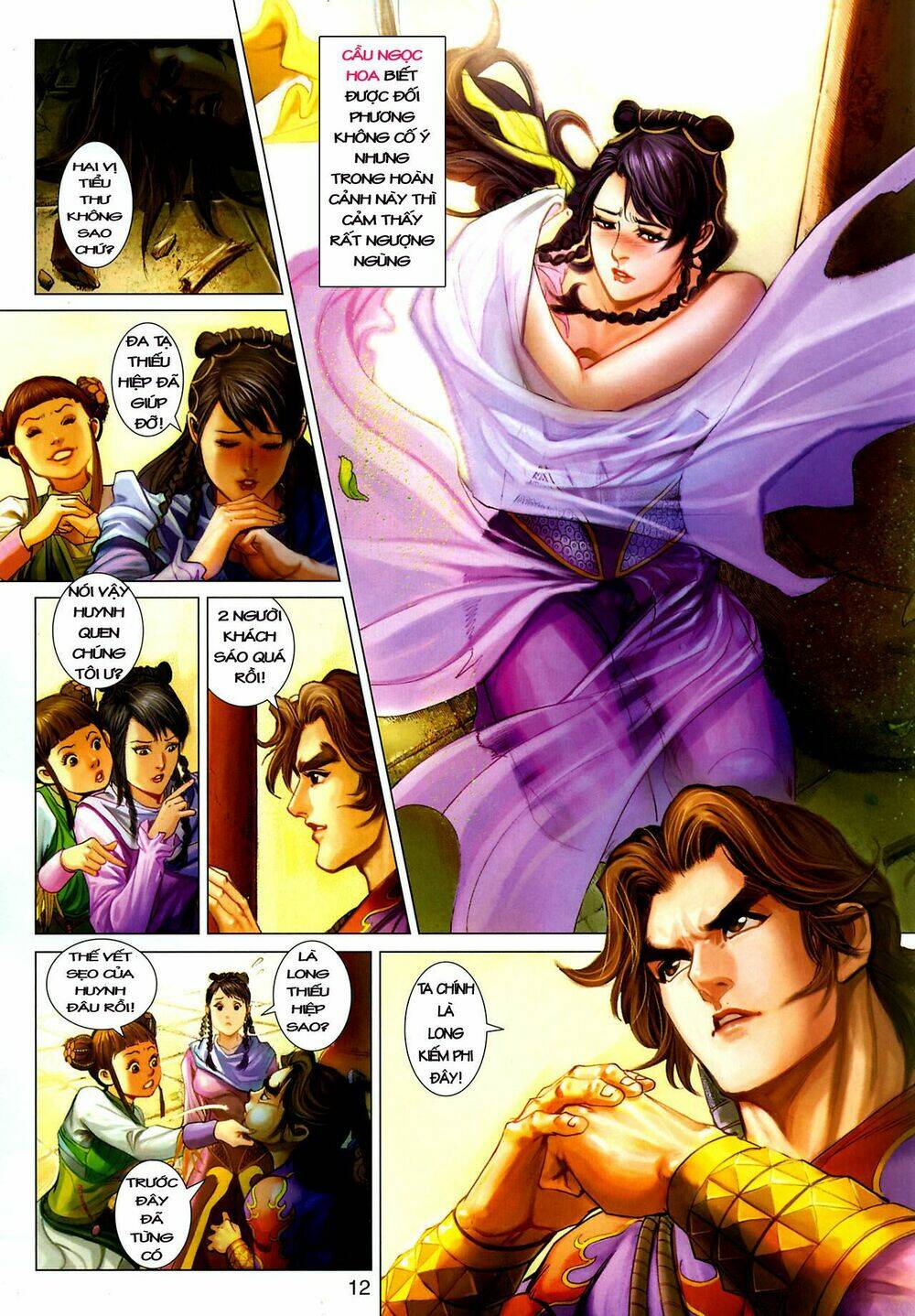 thần chưởng long kiếm phi chapter 8 14