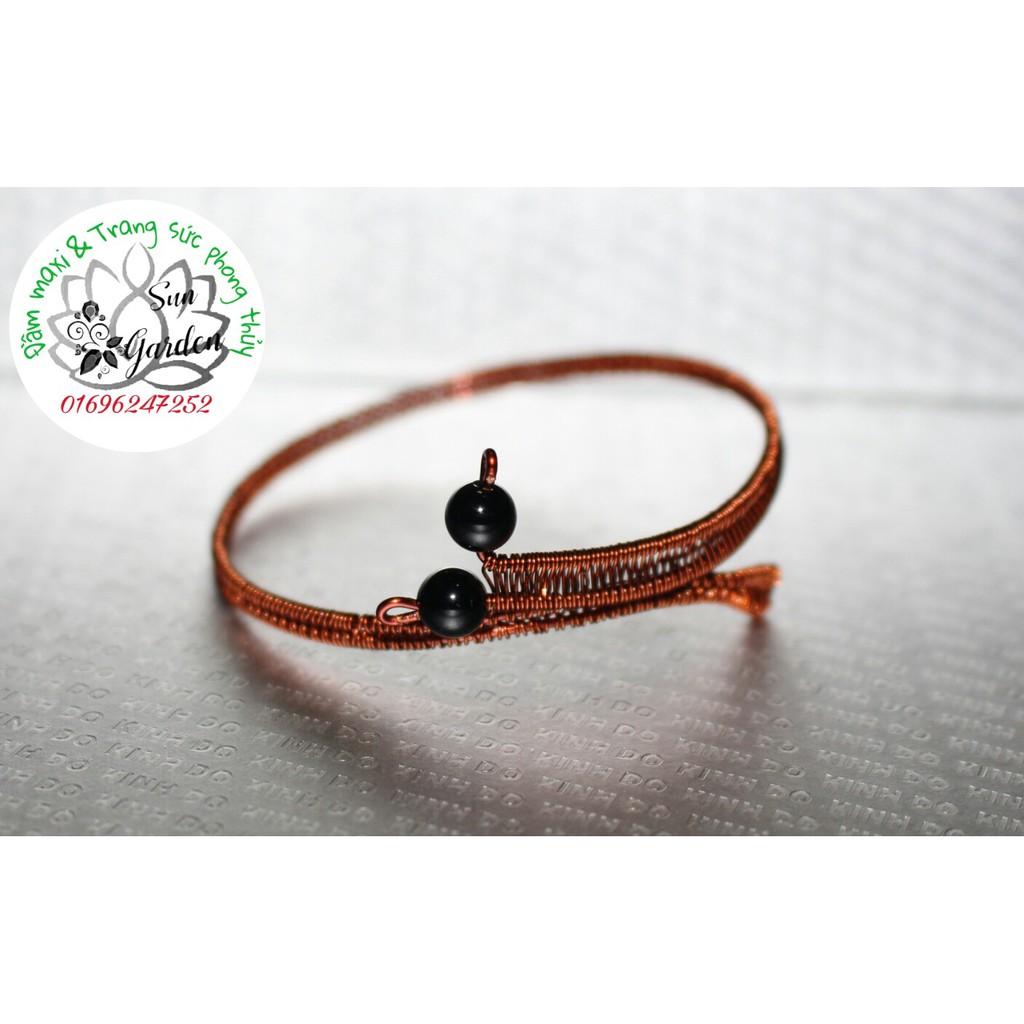 Vòng tay dây đồng độc đáo handmade freesize