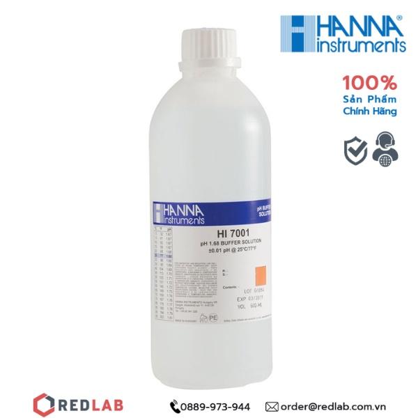 Dung dịch hiệu chuẩn pH 1.68, chai 500mL Hanna HI7001L