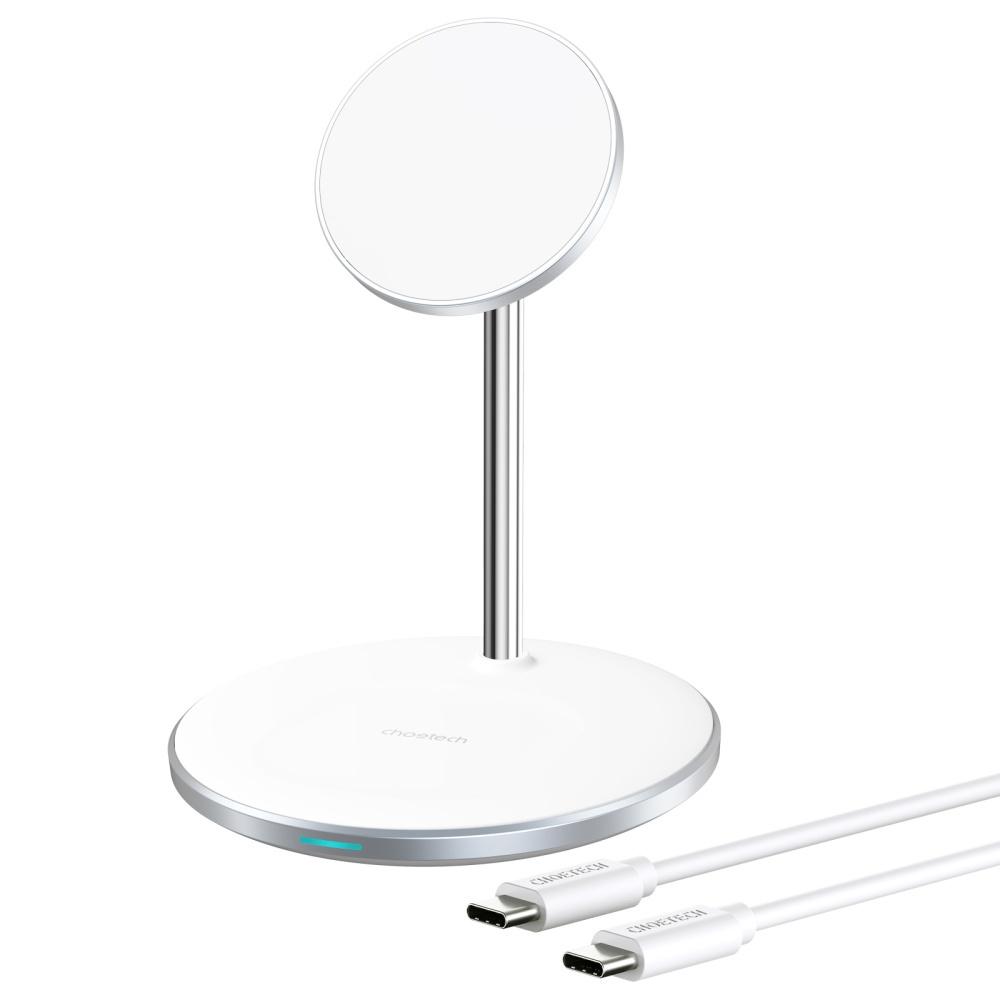 Đế sạc không dây Mag- safe 2in 1 cho Ip và Air-pods Choetech T581-F