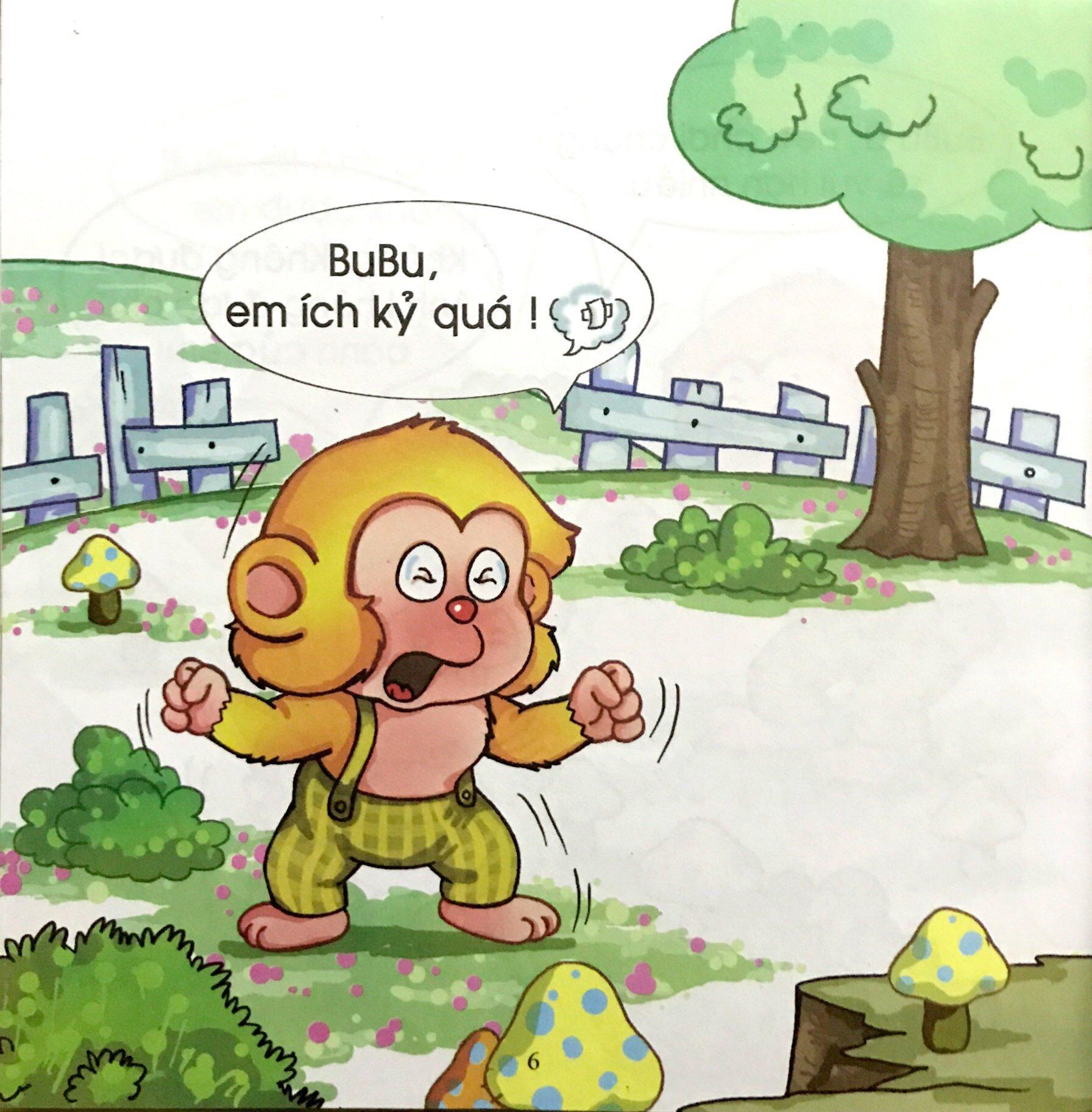 Bé Học Lễ Giáo - Bubu 05: Ích Kỷ (Tái Bản 2022)