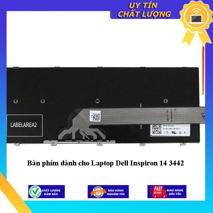 Bàn phím dùng cho Laptop Dell Inspiron 14 3442 - Hàng Nhập Khẩu New Seal
