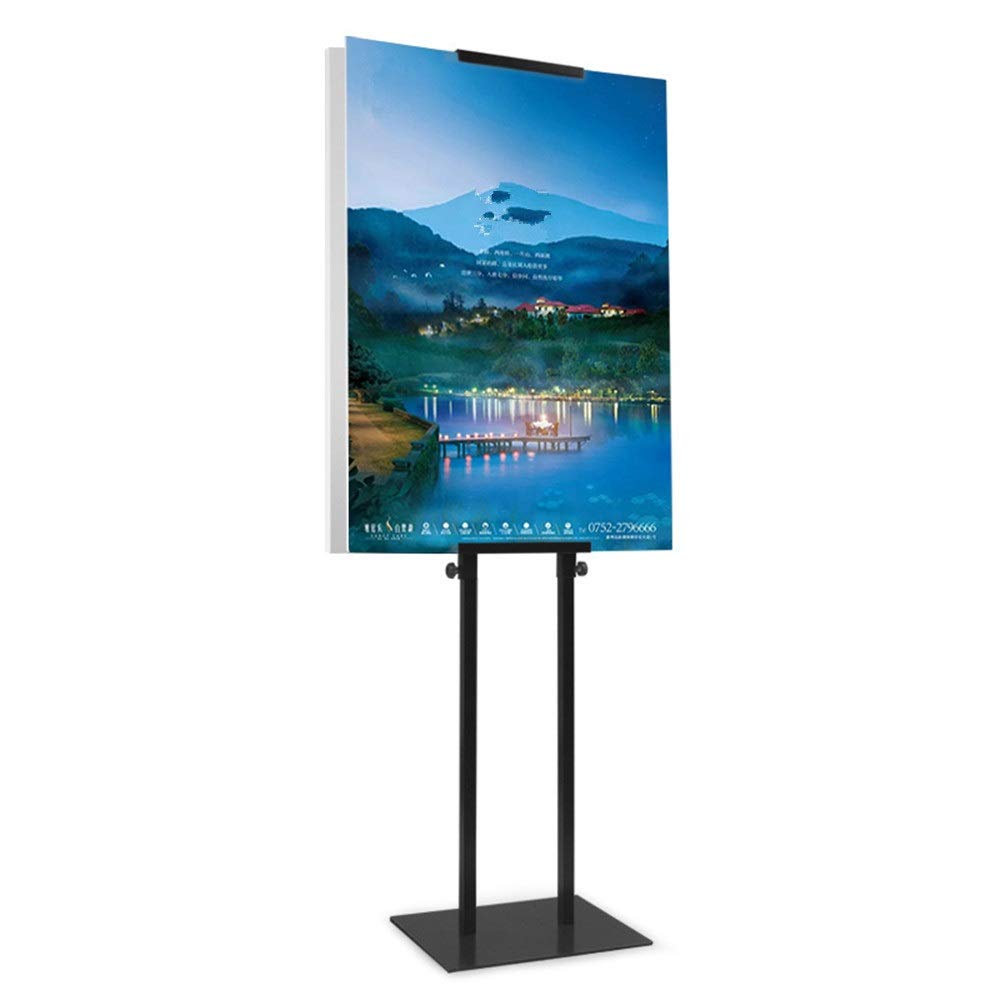 Khung standee treo poster, treo tranh 2 mặt chữ H điều chỉnh chiều cao